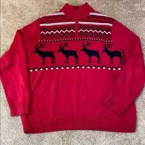 Chaps Moose Winter/Christmas 🎄 sweater -XL